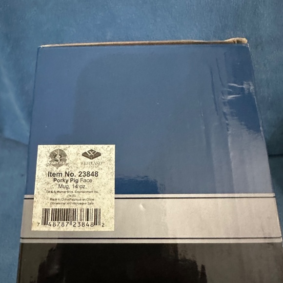 Porky Pig, Looney Tunes Vintage Westland Coffee face mug, 14 oz - Picture 2 of 5